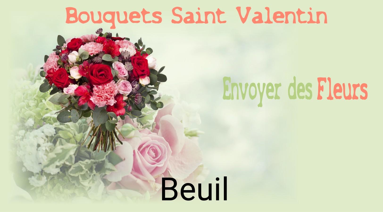 Roses de Saint-Valentin livrées à Beuil